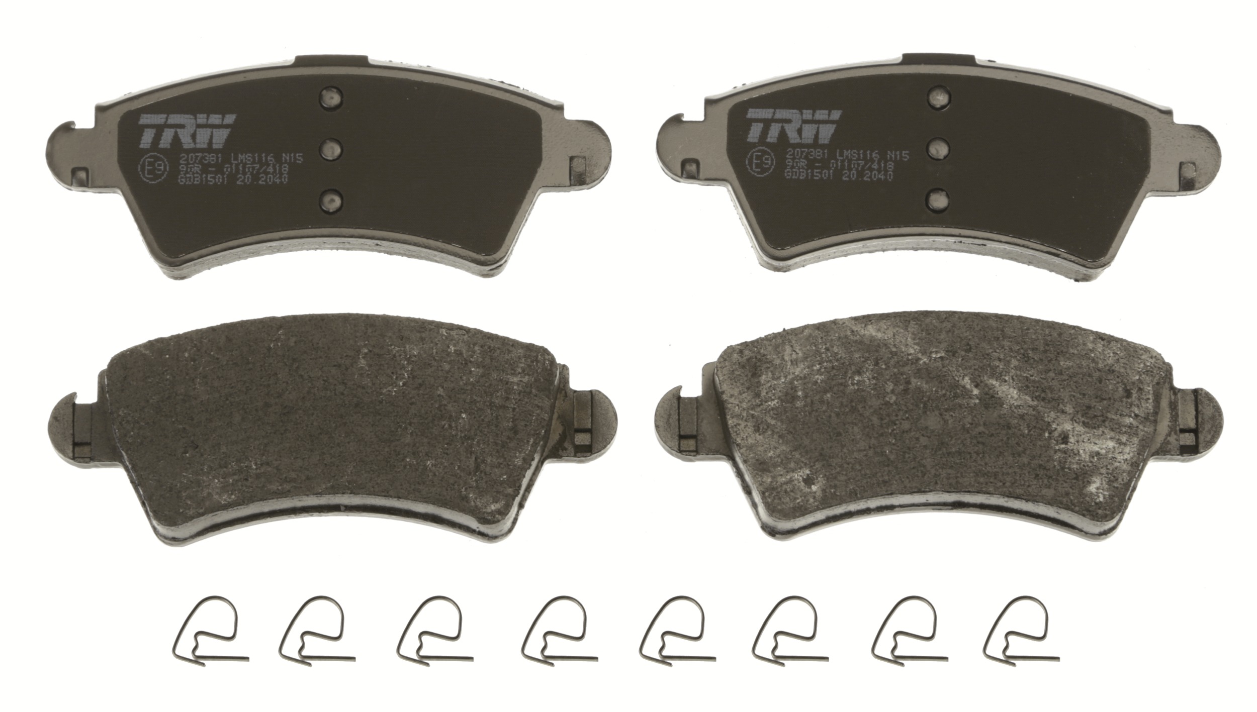 TRW Bremseklodser gdb1501 for PEUGEOT