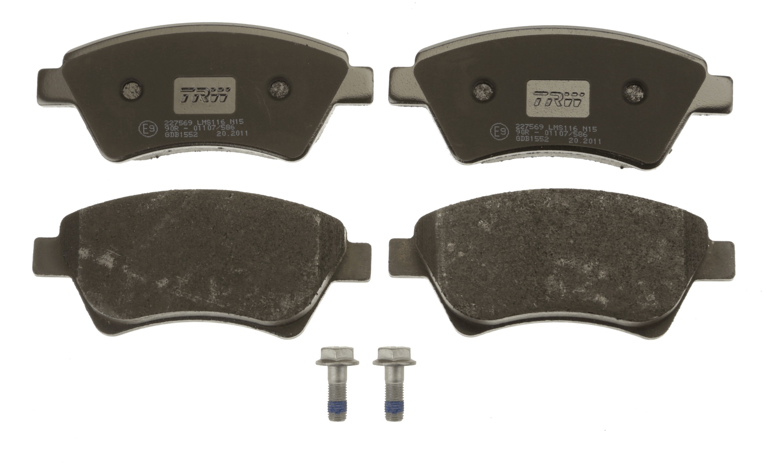 TRW Bremseklodser gdb1552 for RENAULT DONGFENG