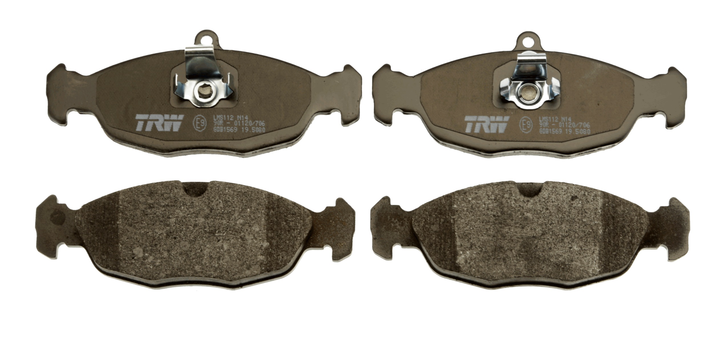 TRW Bremseklodser gdb1569 for JAGUAR