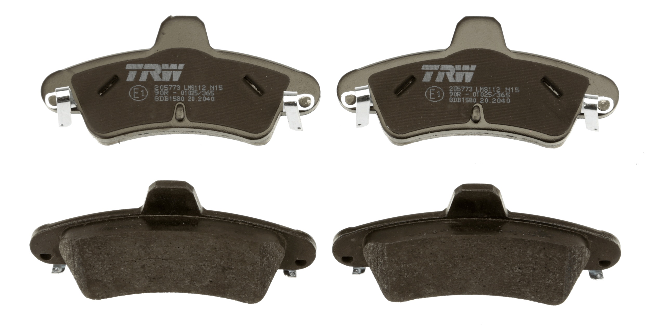 TRW Bremseklodser gdb1580 for FORD