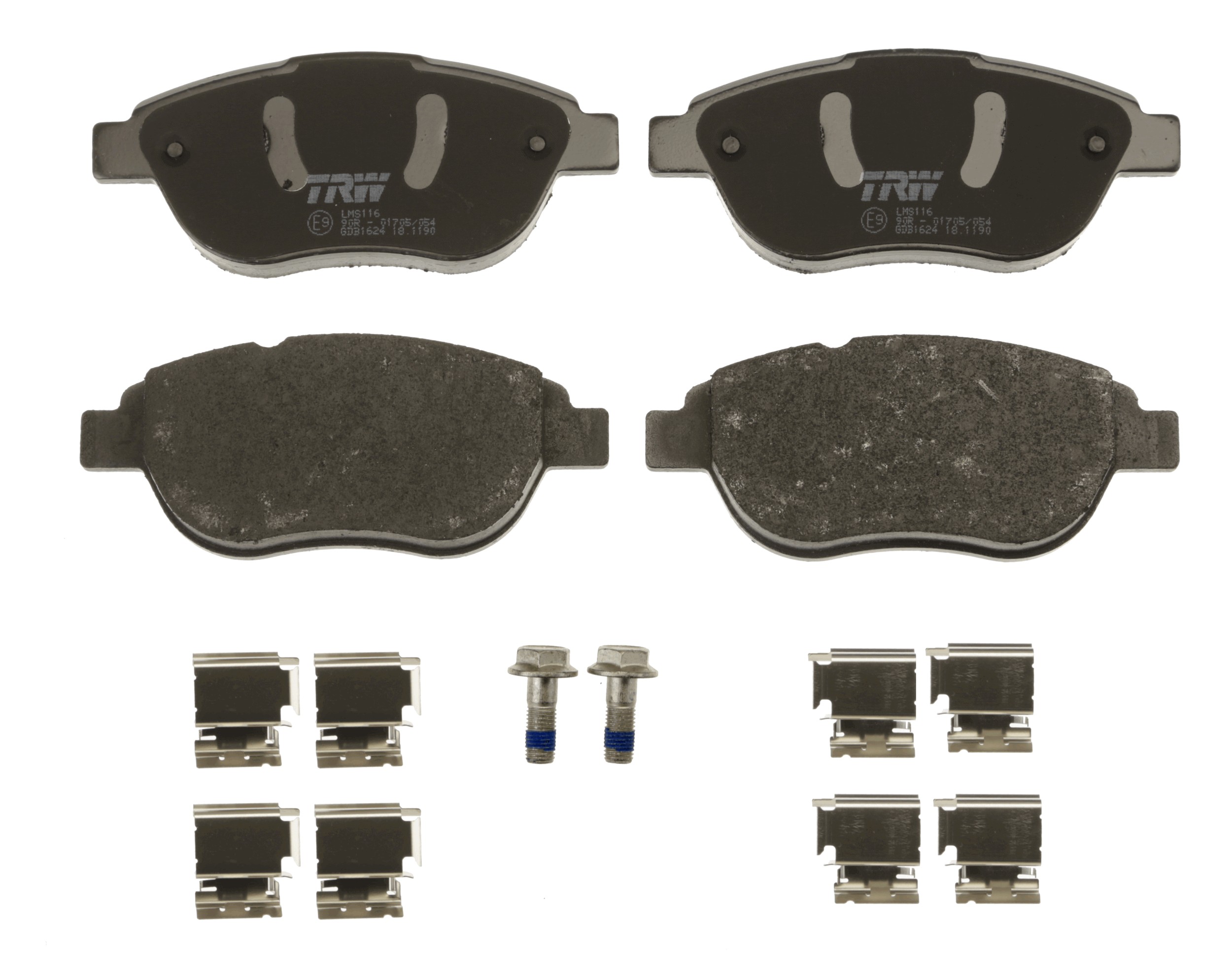 TRW Bremseklodser gdb1624 for PEUGEOT CITROËN