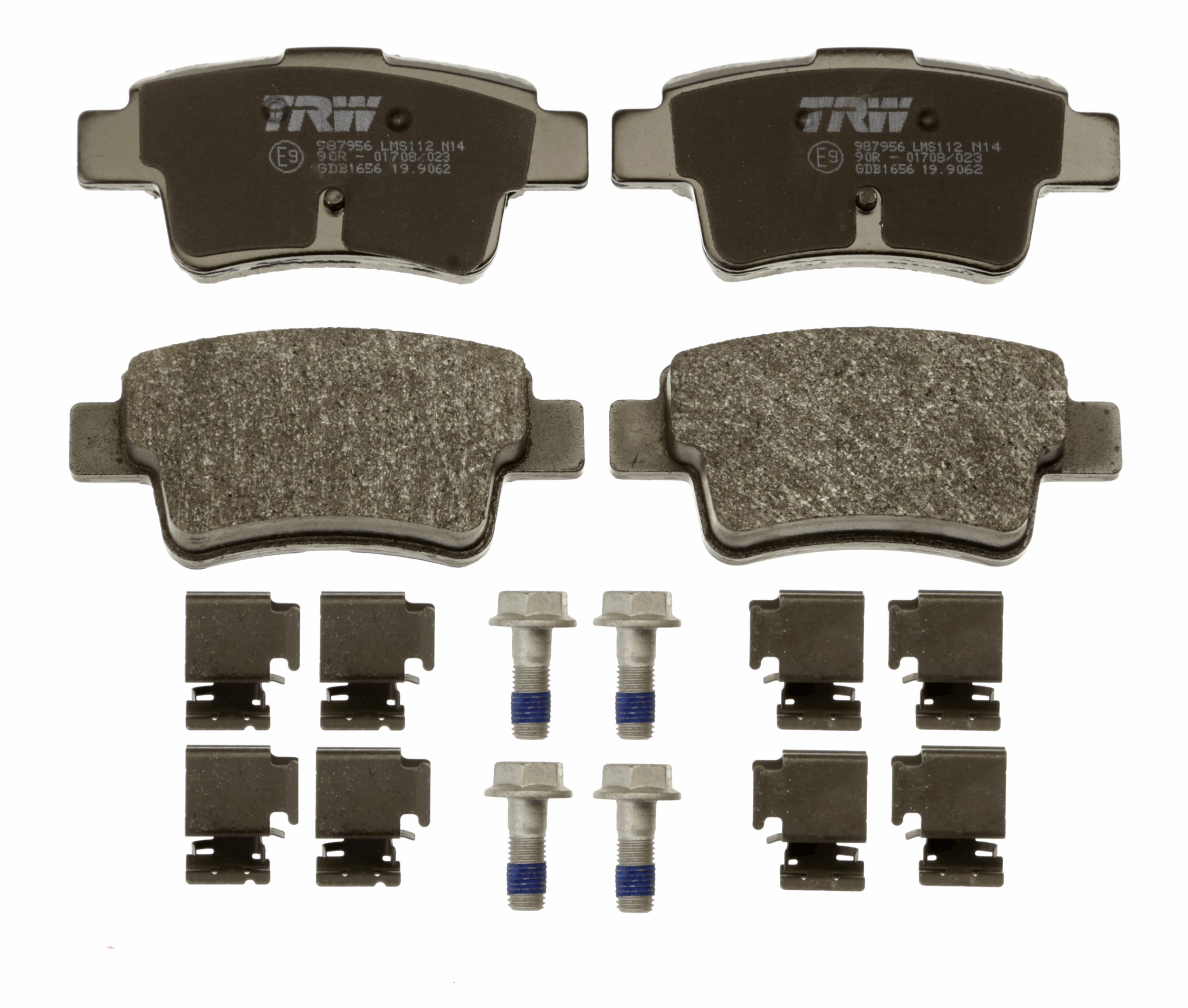 TRW Bremseklodser gdb1656 for FIAT