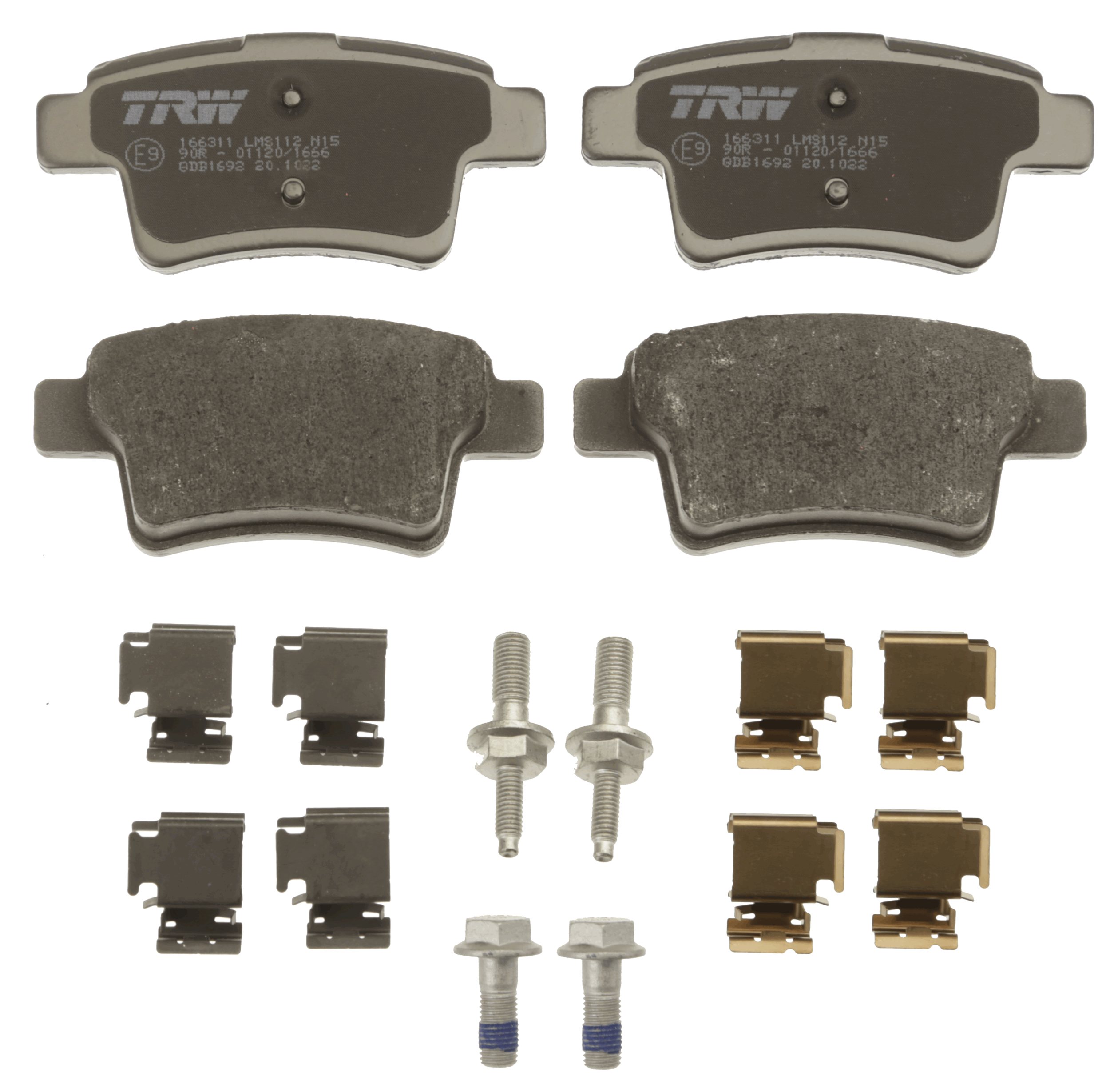 TRW Bremseklodser gdb1692 for CITROËN