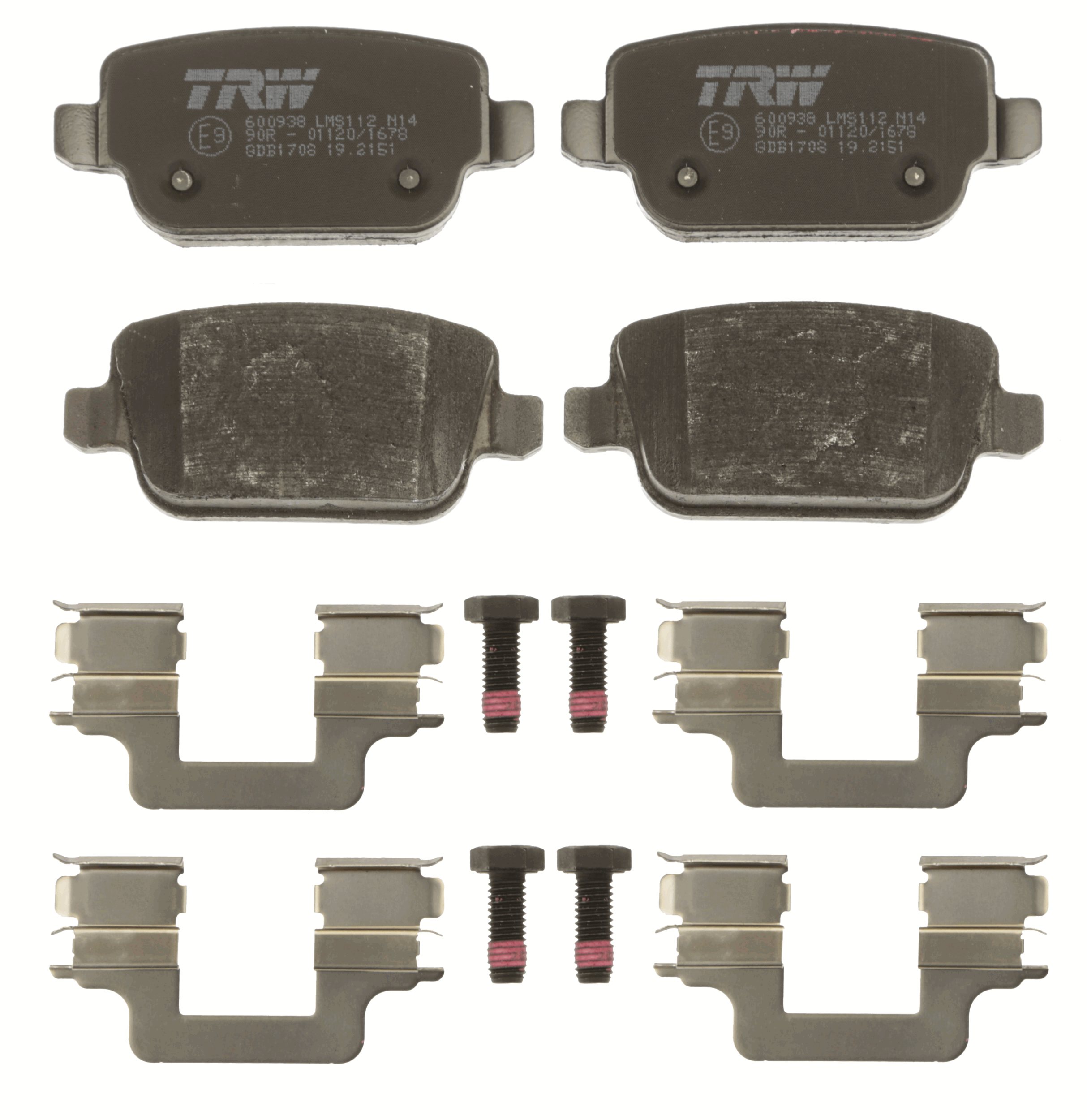 TRW Bremseklodser gdb1708 for PROTON LAND ROVER FORD (CHANGAN)