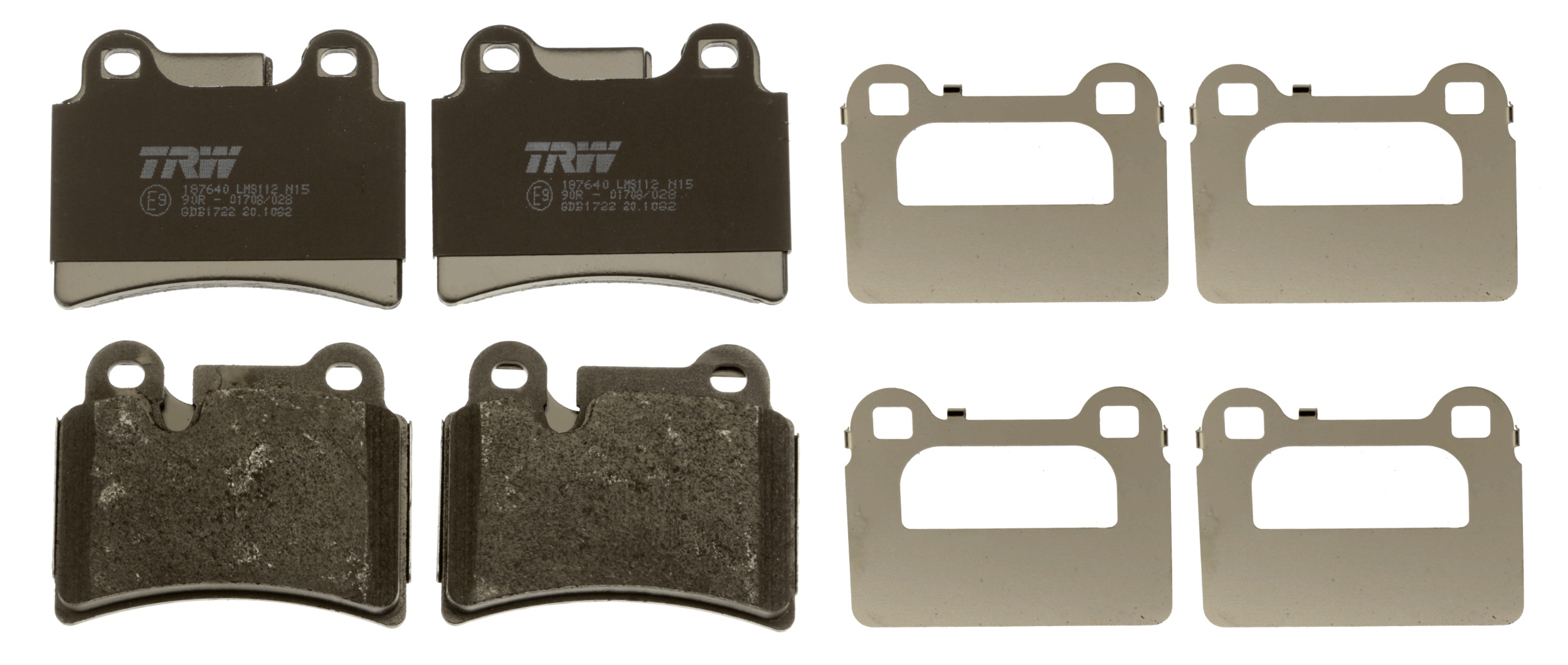 TRW Bremseklodser gdb1722 for VW