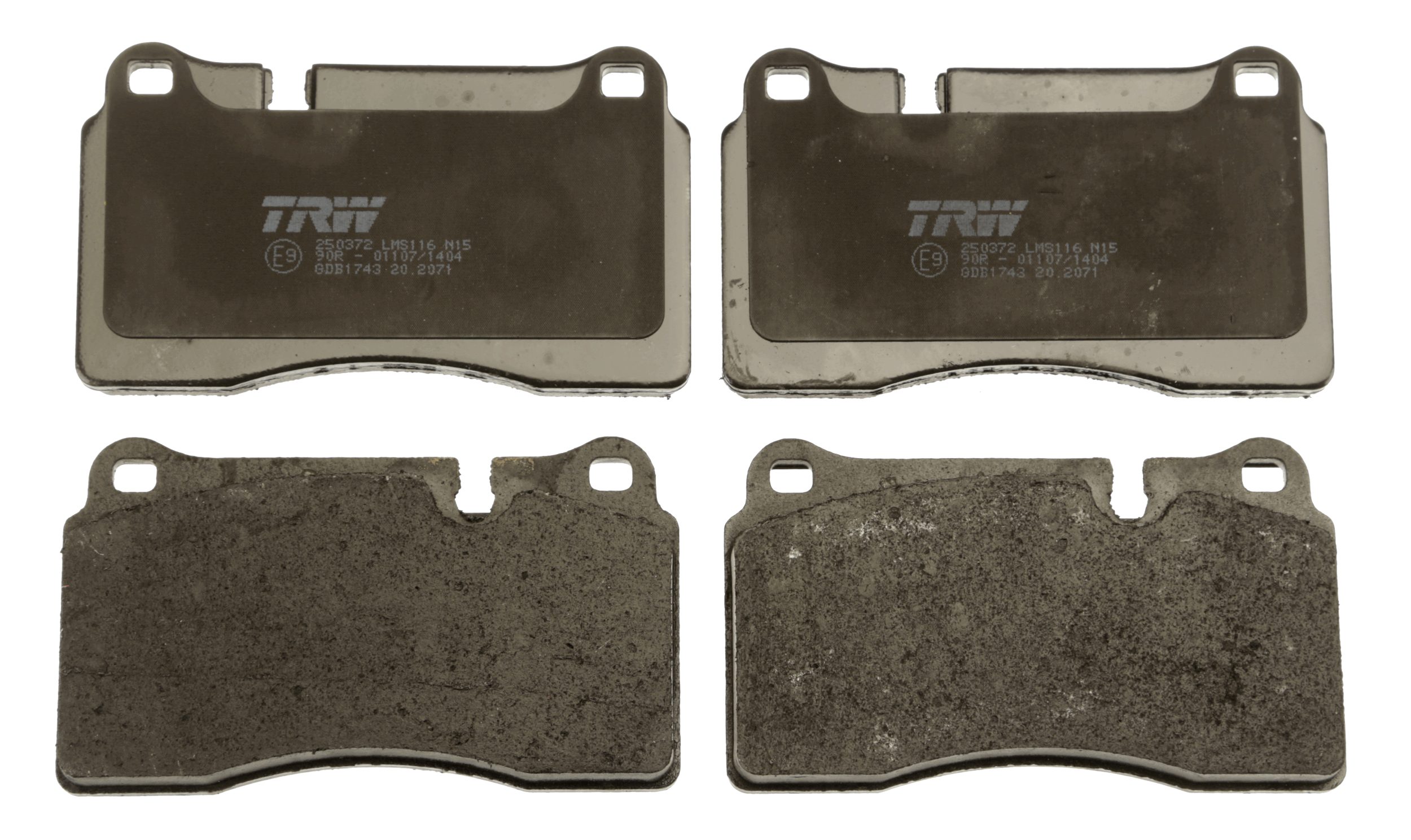 TRW Bremseklodser gdb1743 for LAND ROVER