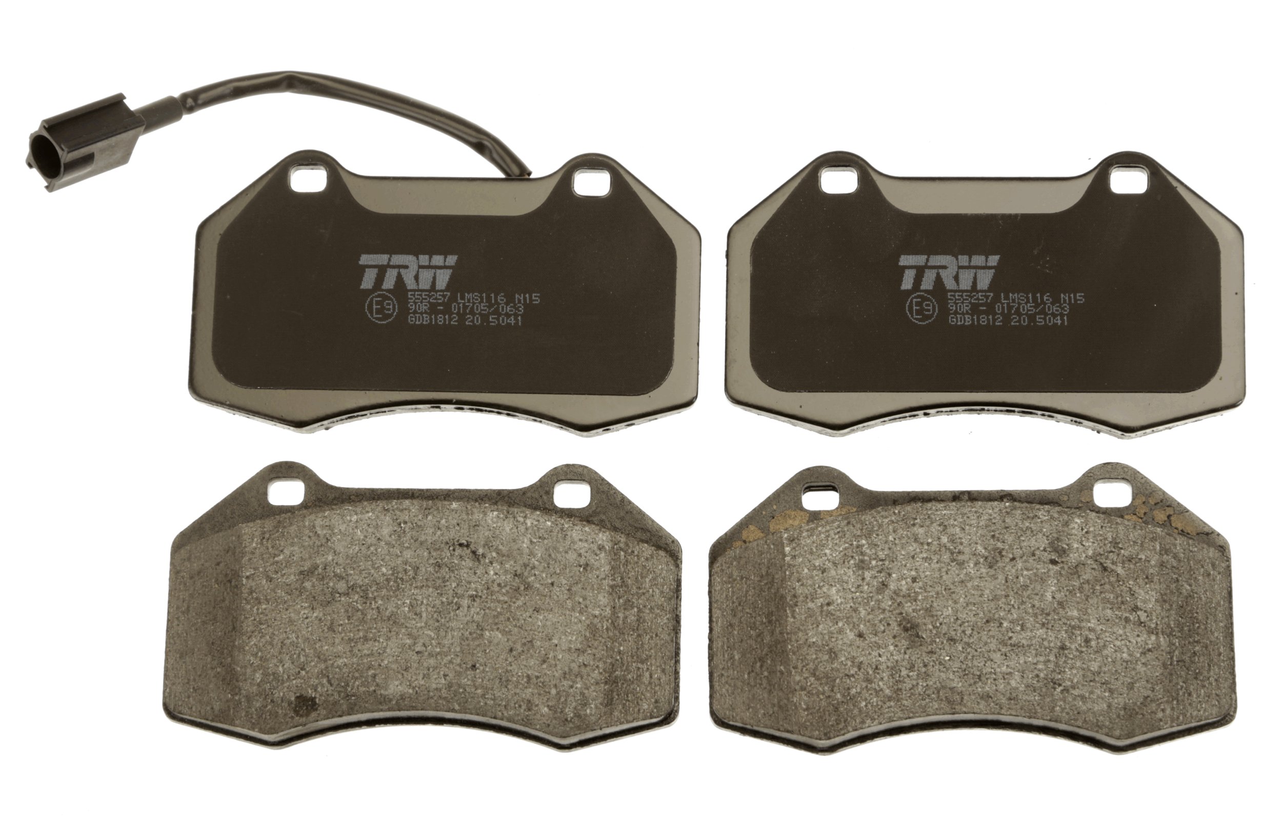 TRW Bremseklodser gdb1812 for ABARTH