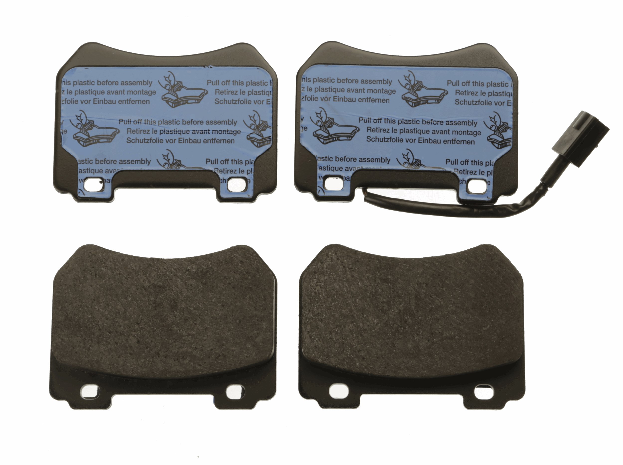 TRW Bremseklodser gdb1904 for FIAT