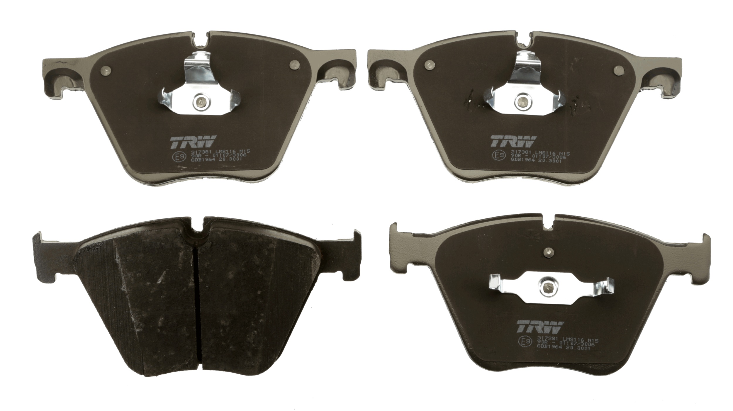 TRW Bremseklodser gdb1964 for BMW