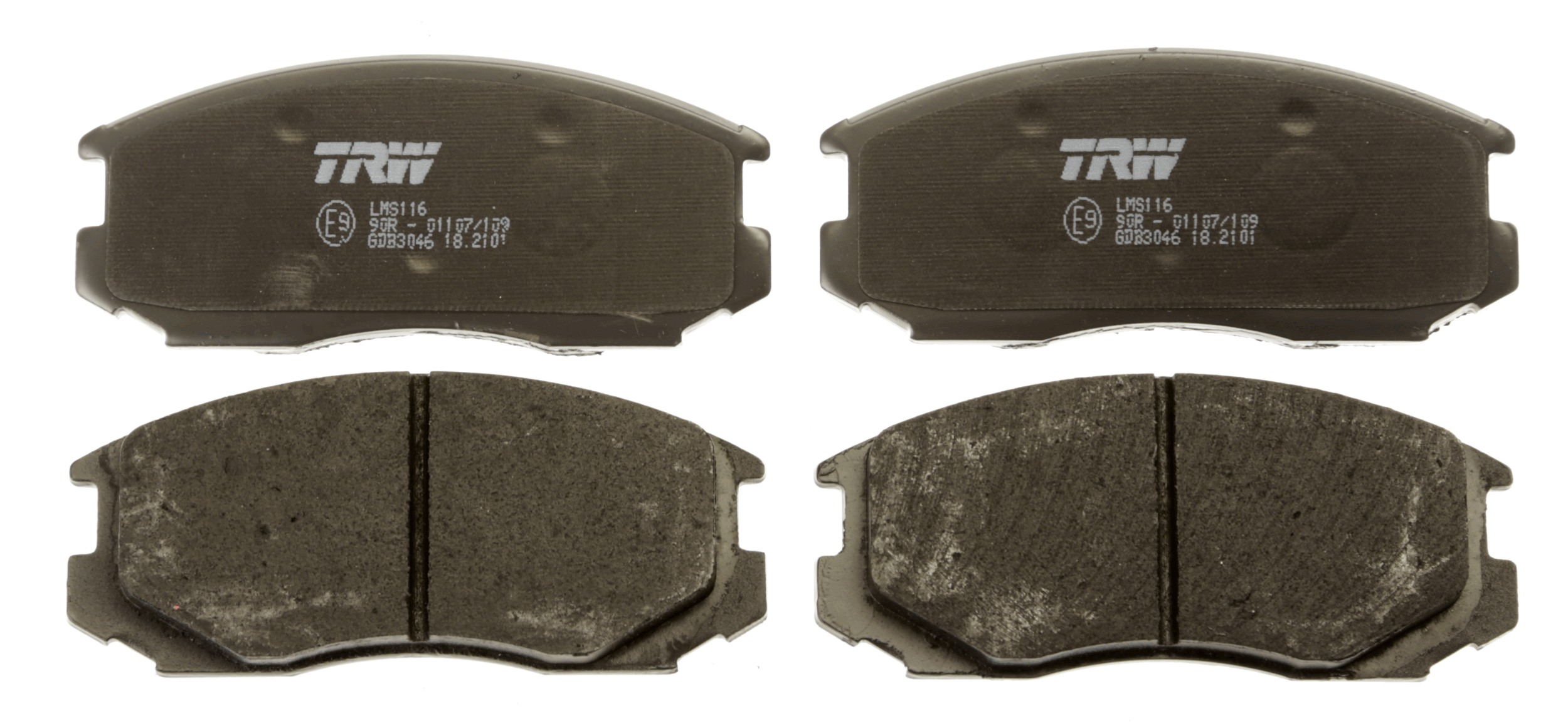 TRW Bremseklodser gdb3046 for EAGLE PLYMOUTH MITSUBISHI PROTON
