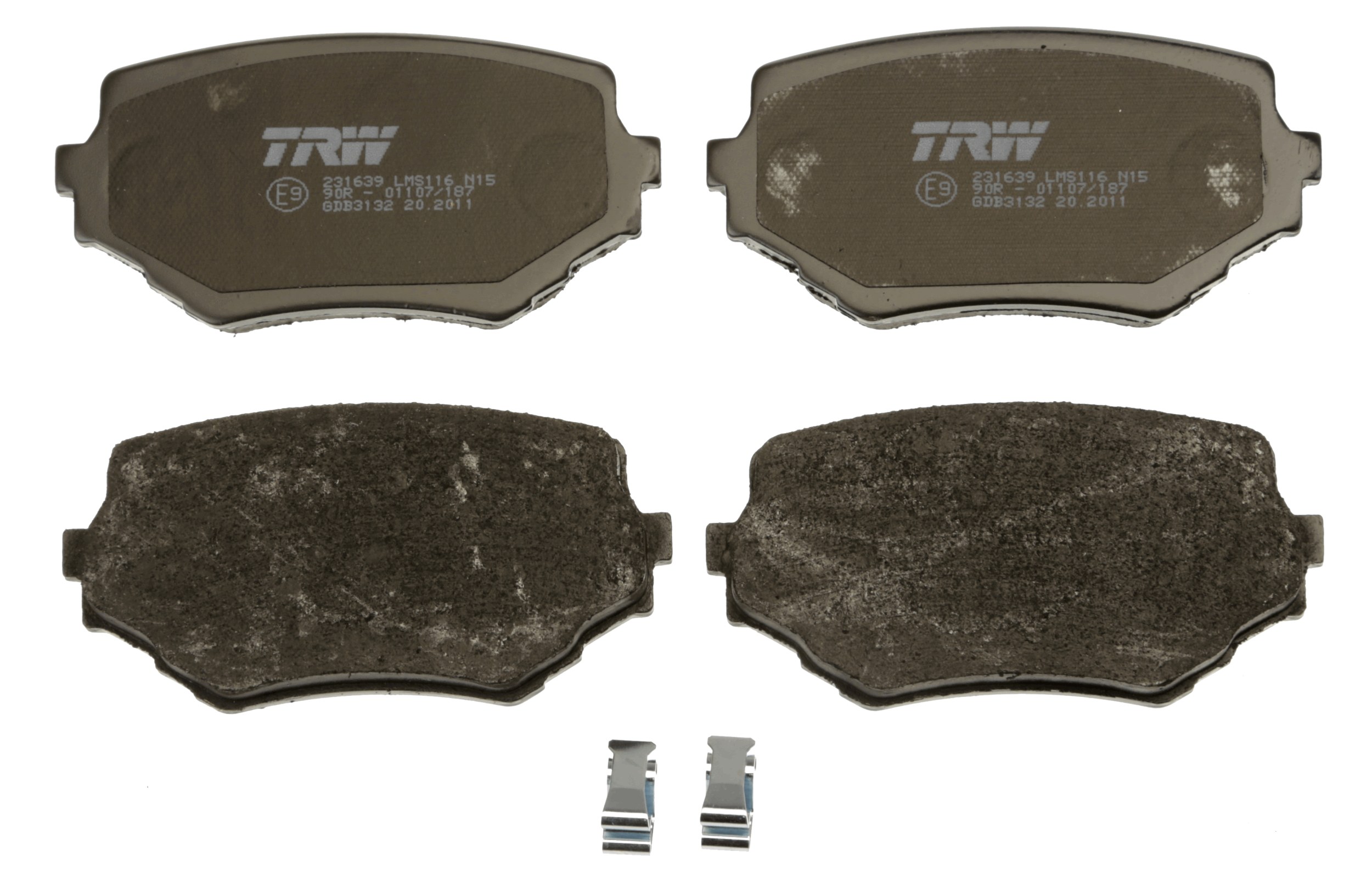TRW Bremseklodser gdb3132 for SUZUKI