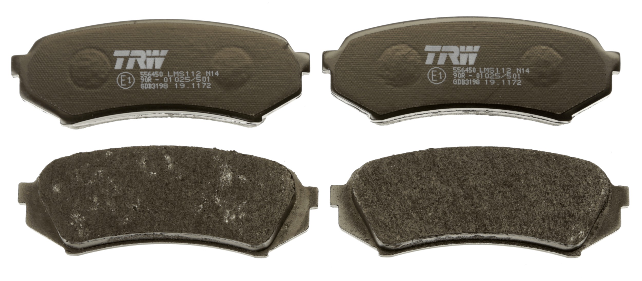 TRW Bremseklodser gdb3198 for LEXUS TOYOTA