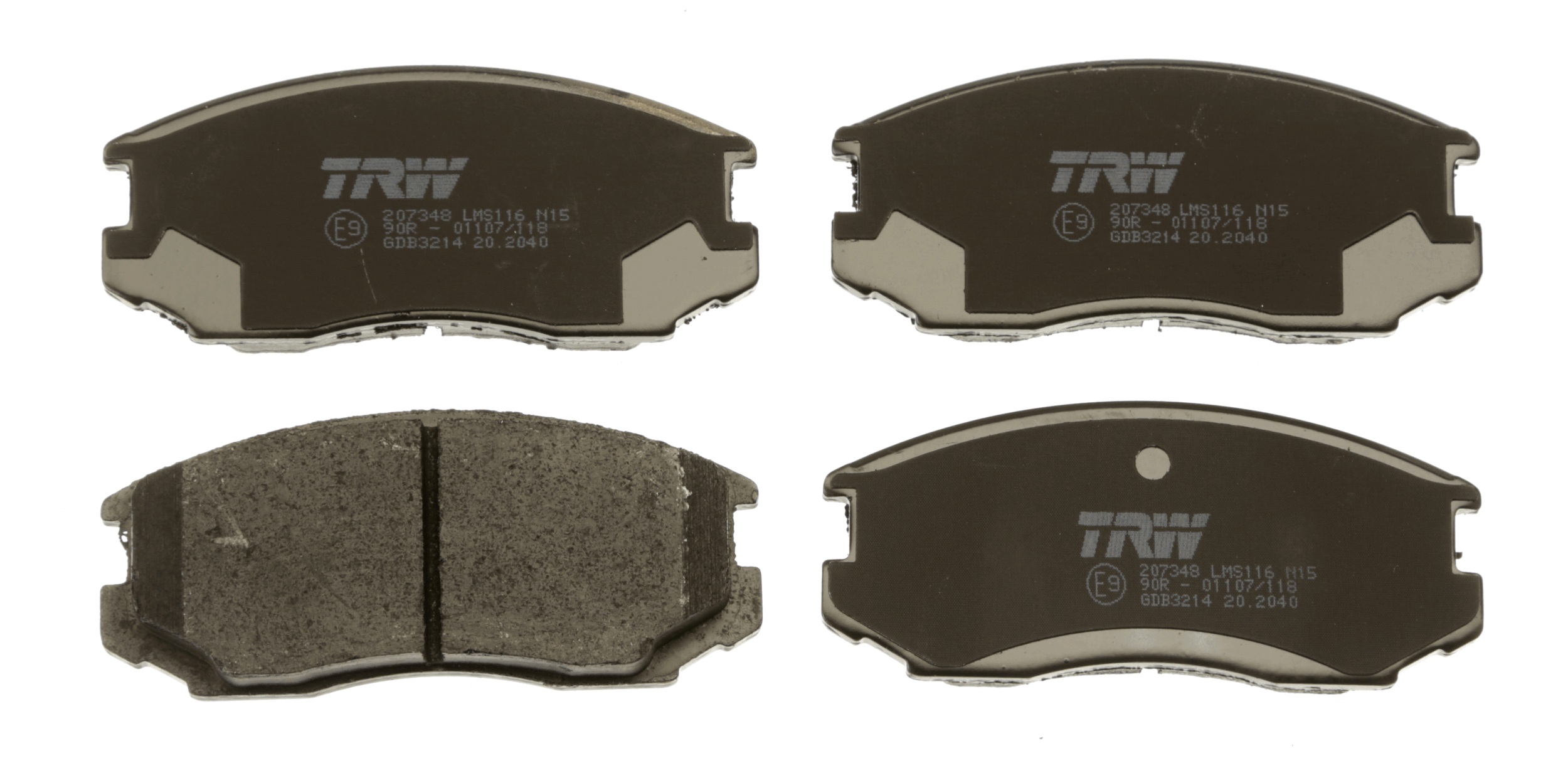 TRW Bremseklodser gdb3214 for DAIHATSU TOYOTA NISSAN