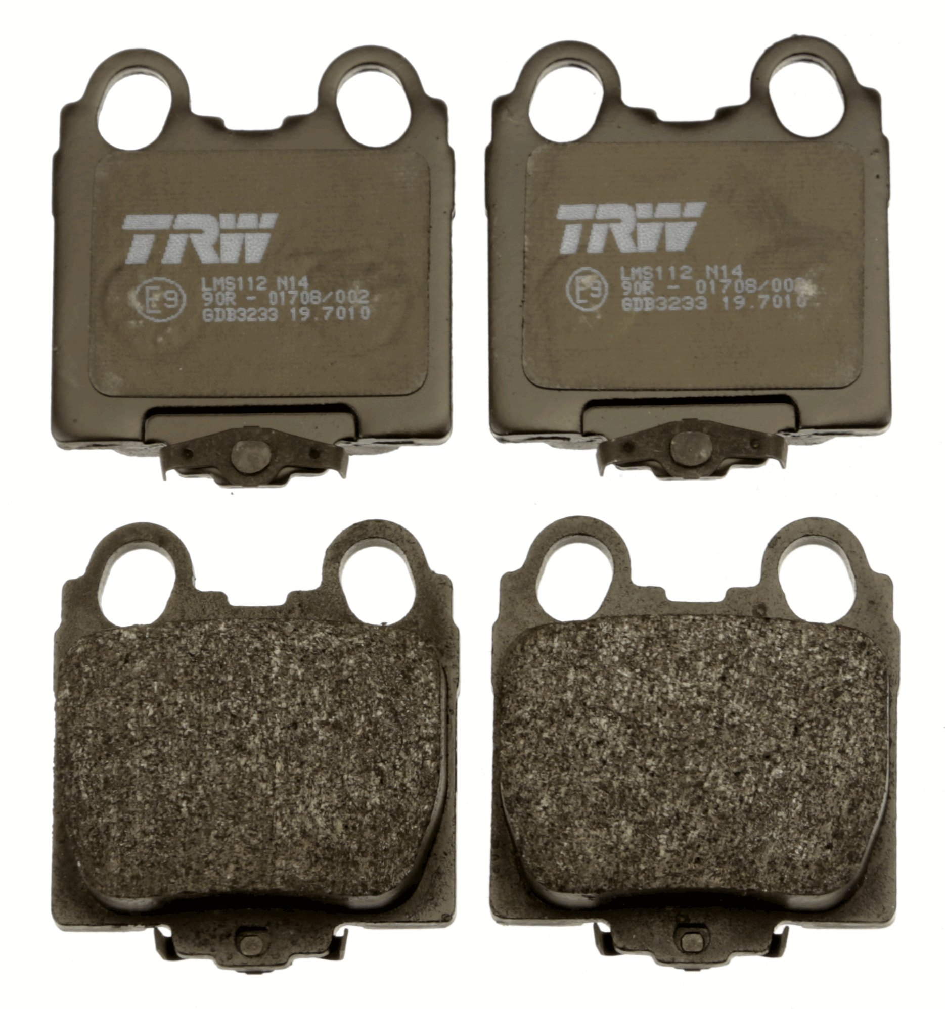 TRW Bremseklodser gdb3233 for LEXUS TOYOTA