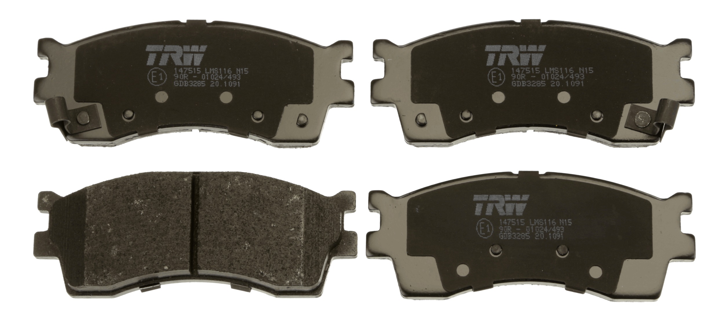 TRW Bremseklodser gdb3285 for KIA