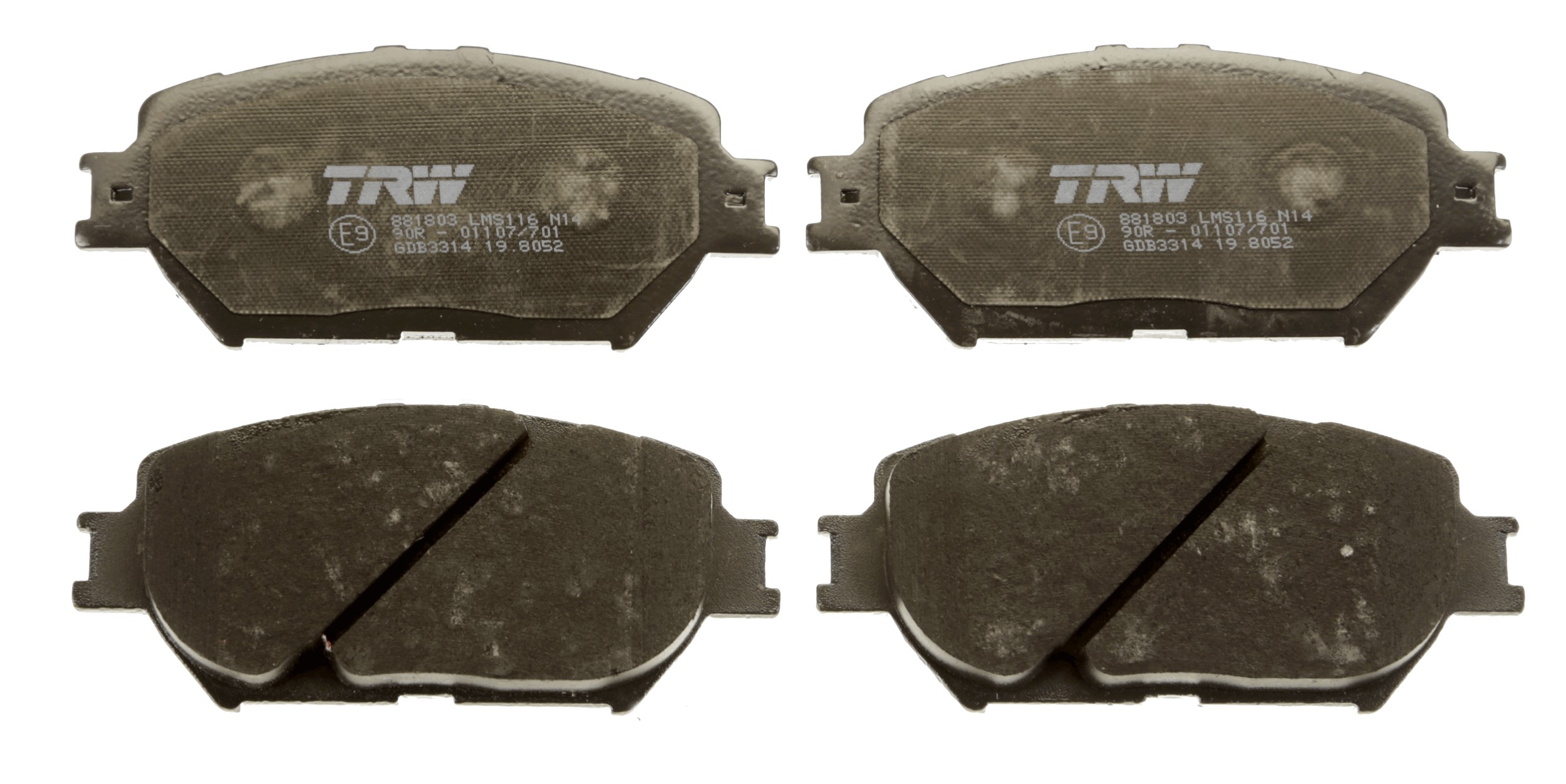 TRW Bremseklodser gdb3314 for LEXUS