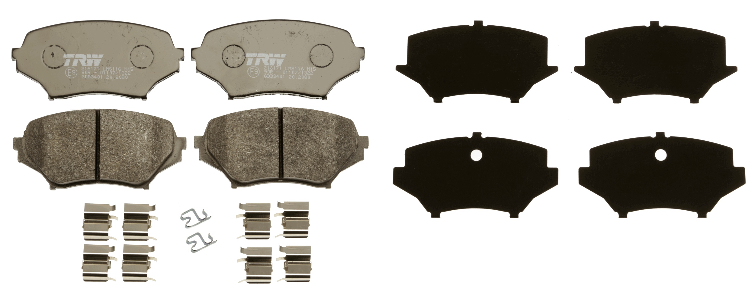 TRW Bremseklodser gdb3401 for MAZDA