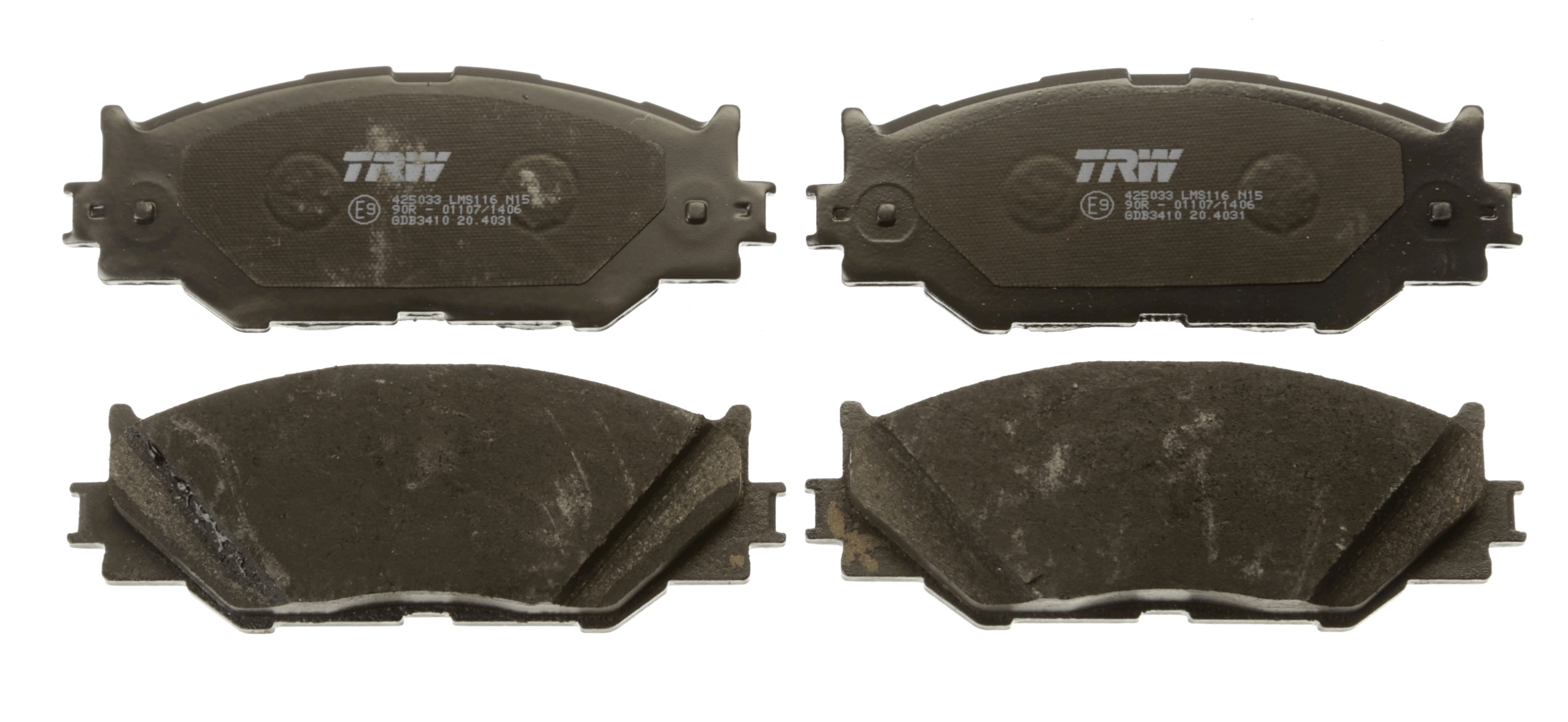 TRW Bremseklodser gdb3410 for LEXUS