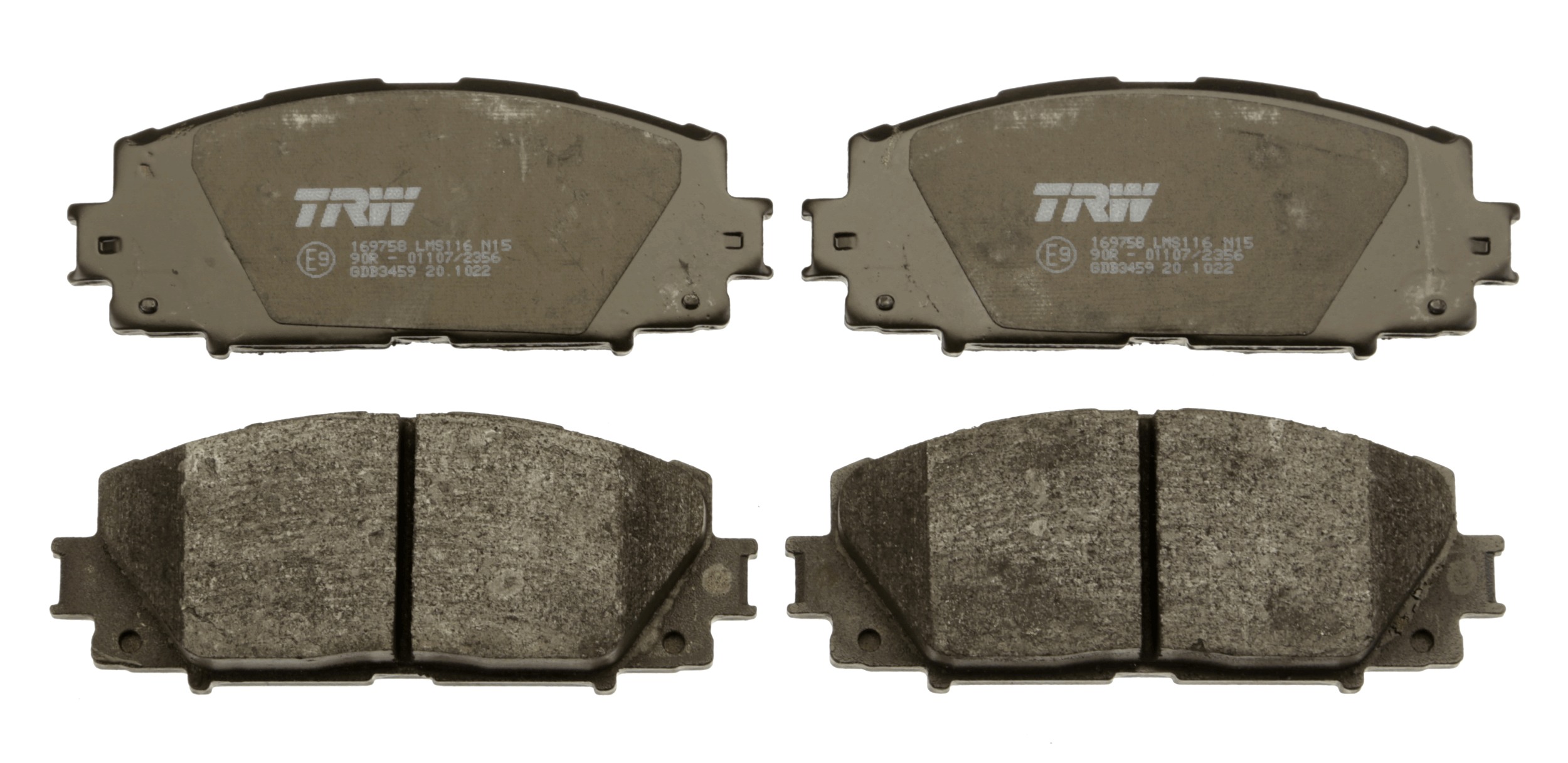 TRW Bremseklodser gdb3459 for TOYOTA GREAT WALL