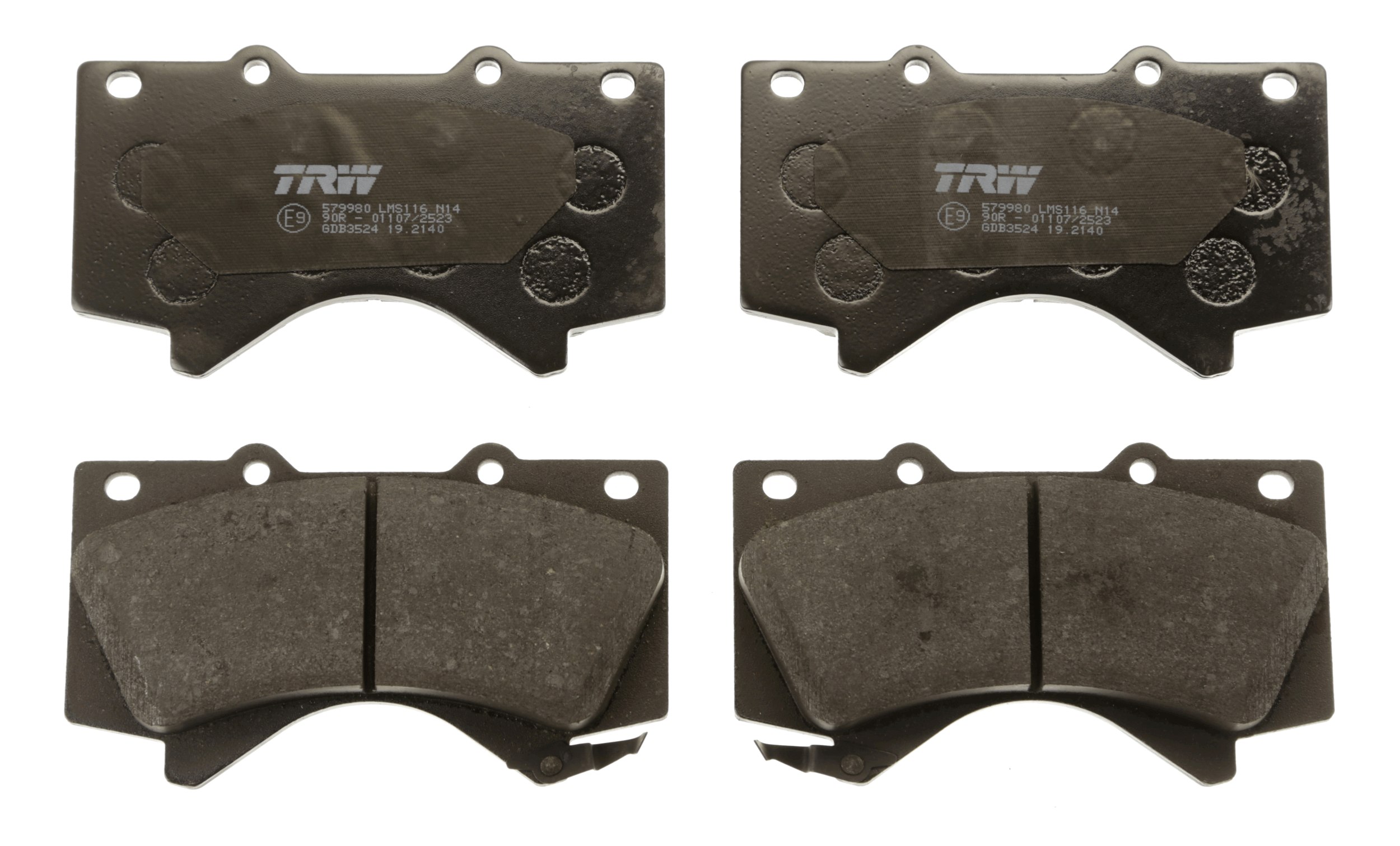 TRW Bremseklodser gdb3524 for LEXUS