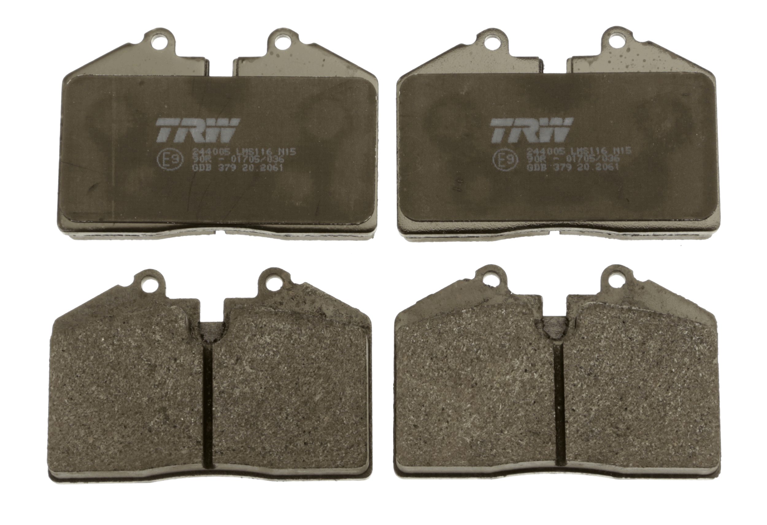 TRW Bremseklodser gdb379 for FERRARI PORSCHE AUDI SKODA