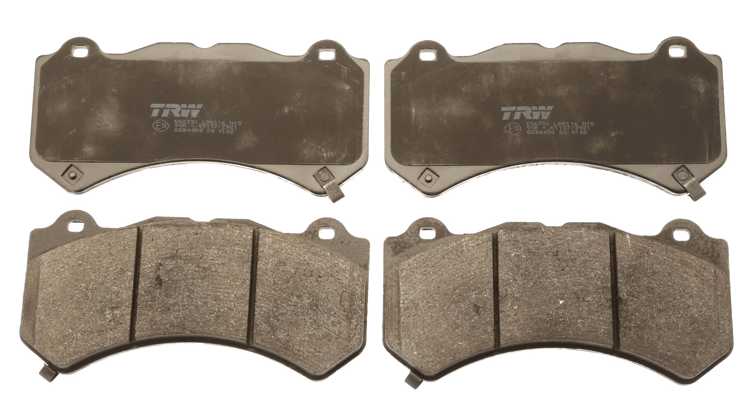 TRW Bremseklodser gdb4450 for NISSAN JEEP