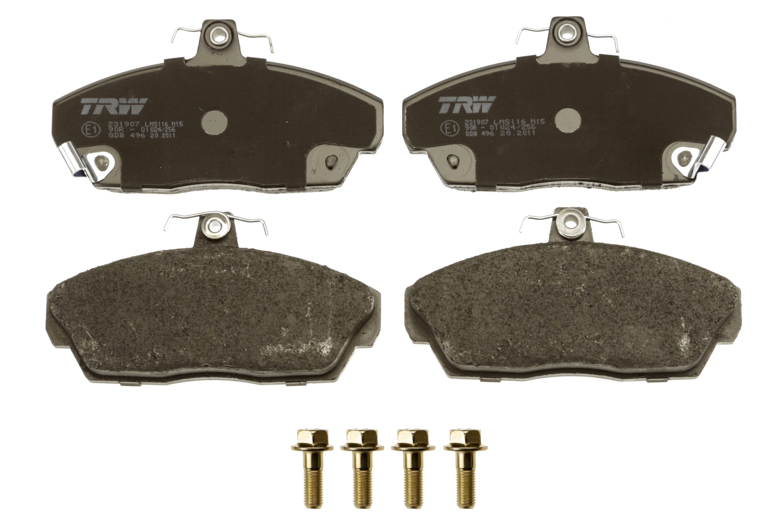 TRW Bremseklodser gdb496 for HONDA ROVER LOTUS