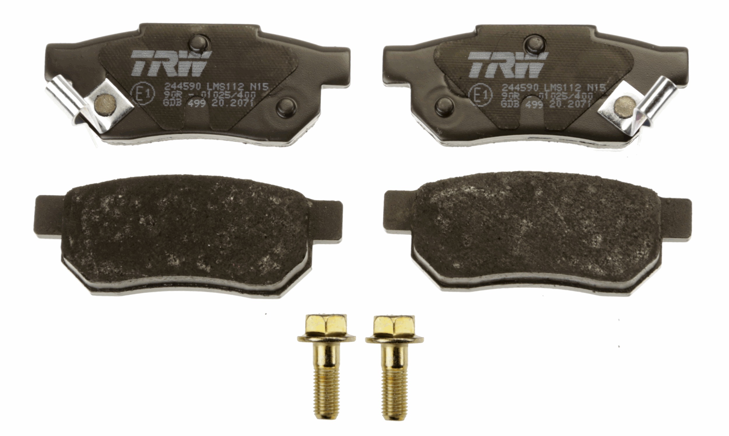 TRW Bremseklodser gdb499 for HONDA ROVER LOTUS