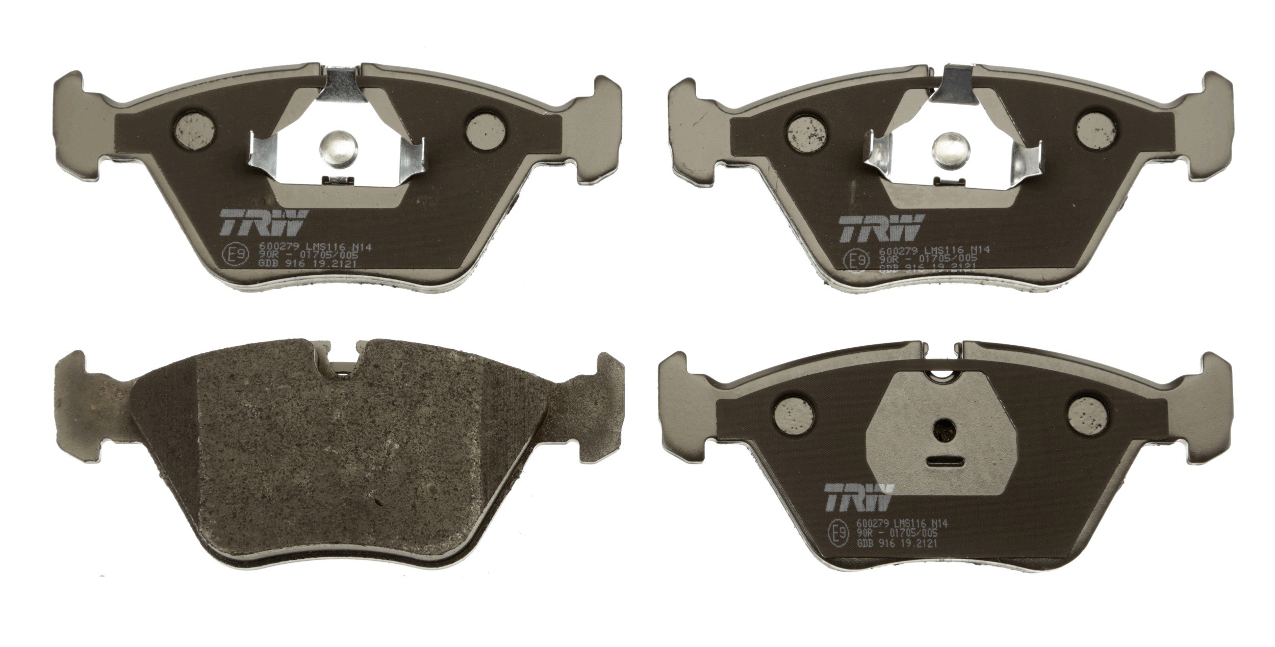 TRW Bremseklodser gdb916 for BMW