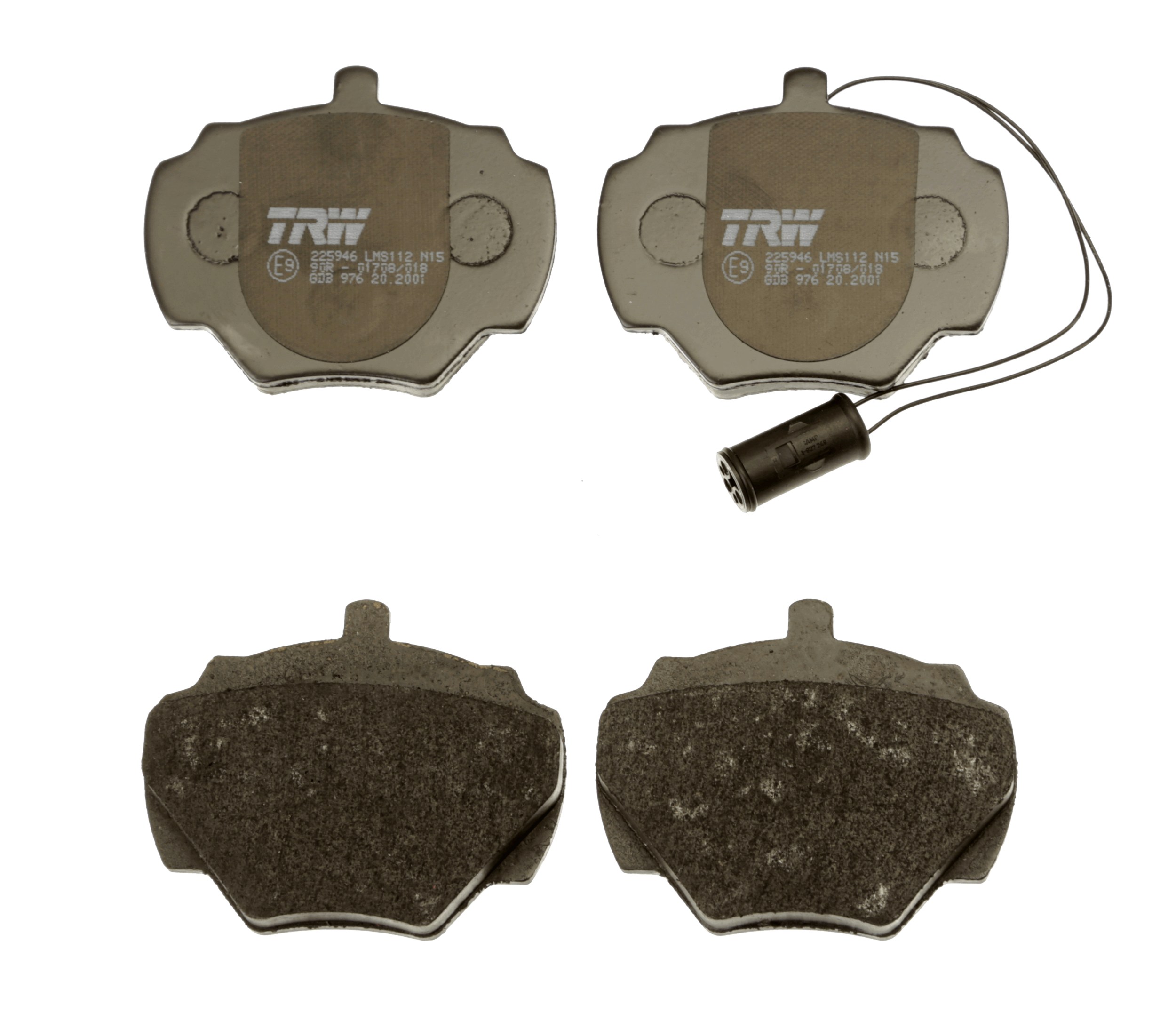 TRW Bremseklodser gdb976 for LAND ROVER