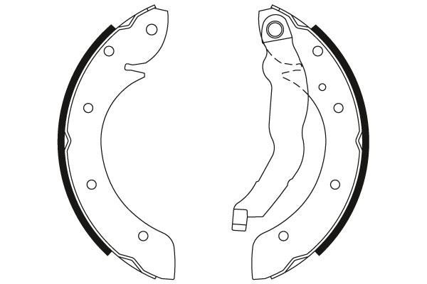 TRW Bremsebakkesæt gs8528 for BMW