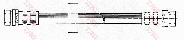 TRW Bremseslange pha398 for FORD