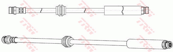 TRW Bremseslange pha596 for VW