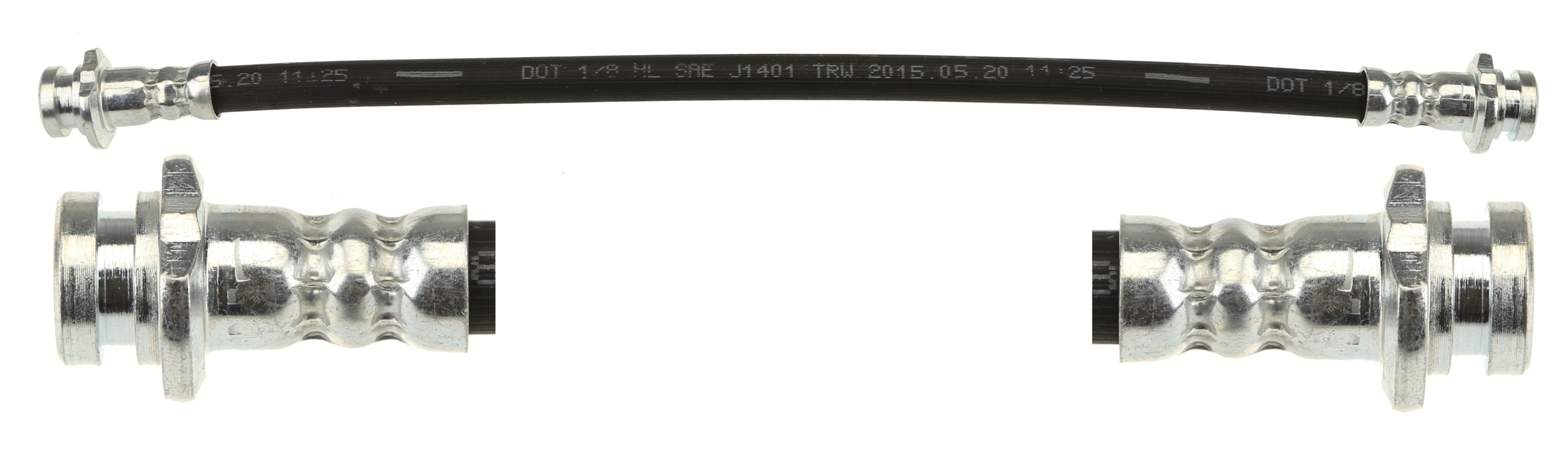 TRW Bremseslange pha612 for NISSAN