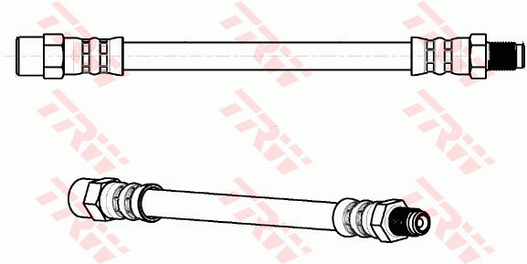 TRW Bremseslange phb128 for VW