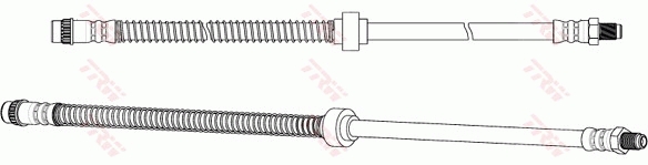 TRW Bremseslange phb372 for PEUGEOT CITROËN