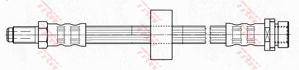 TRW Bremseslange phb414 for FORD