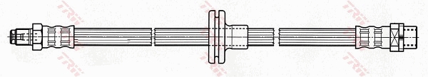 TRW Bremseslange phb442 for BMW