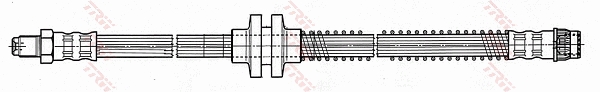 TRW Bremseslange phb483 for RENAULT