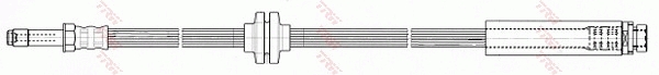 TRW Bremseslange phb503 for FORD