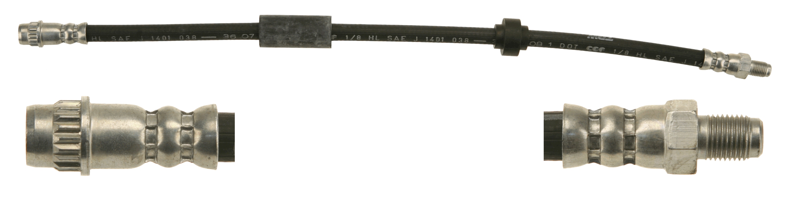 TRW Bremseslange phb540 for RENAULT