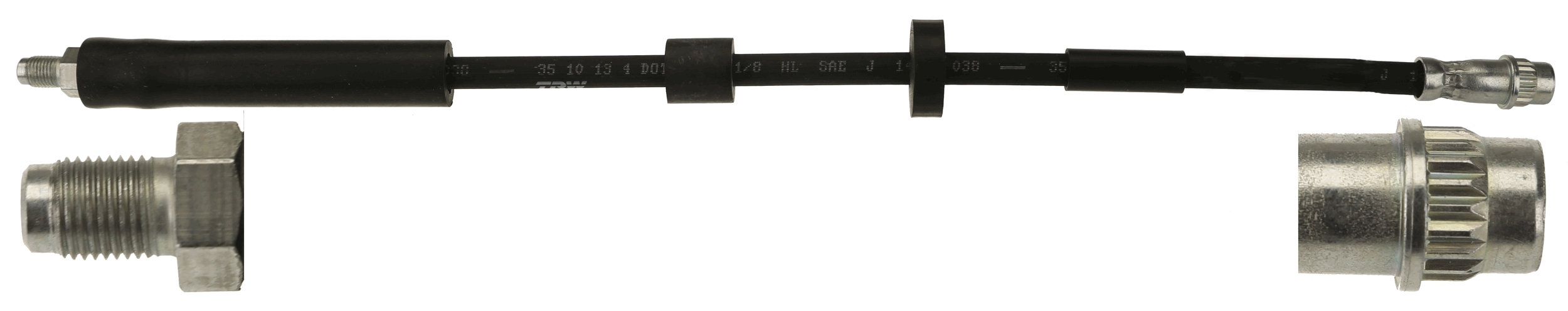 TRW Bremseslange phb696 for PEUGEOT
