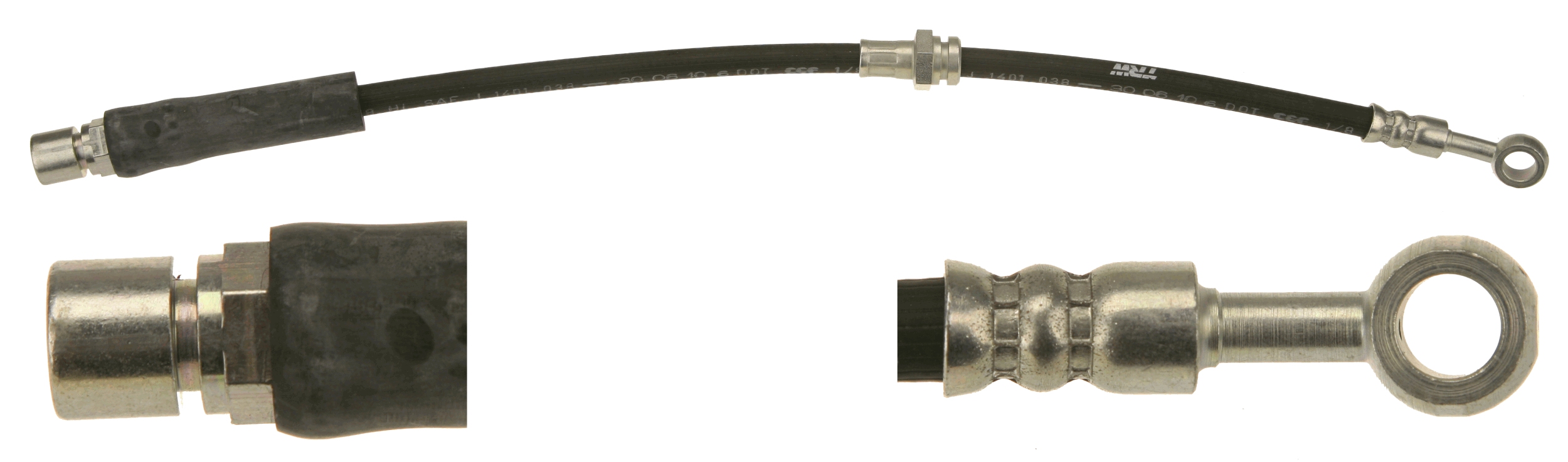 TRW Bremseslange phd1018 for DAEWOO