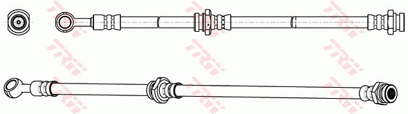 TRW Bremseslange phd1064 for SUZUKI