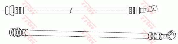 TRW Bremseslange phd1123 for KIA