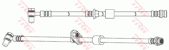 TRW Bremseslange phd1140 for MITSUBISHI