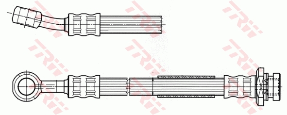 TRW Bremseslange phd450 for SUZUKI