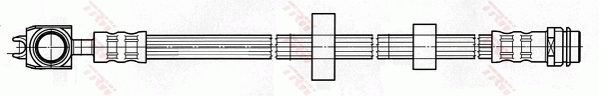 TRW Bremseslange phd455 for VW