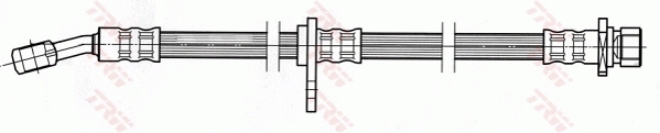 TRW Bremseslange phd465 for HONDA