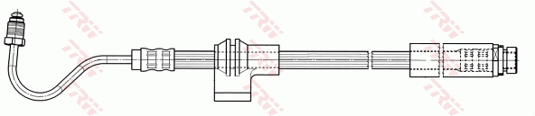 TRW Bremseslange phd562 for FORD